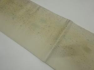 リサイクル　引箔箔散らし模様暈し袋帯